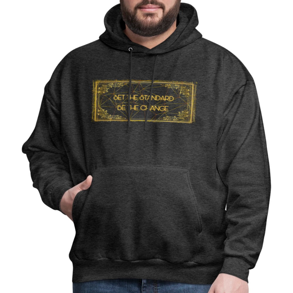 Gold Standard Hoodie - charcoal grey
