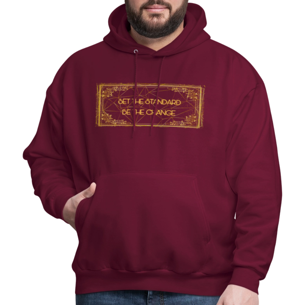 Gold Standard Hoodie - burgundy