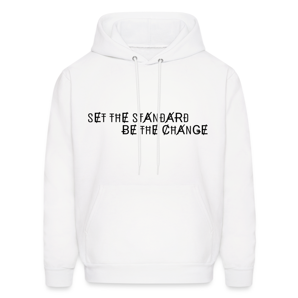 Hoodie Standard/Change (Black) - white