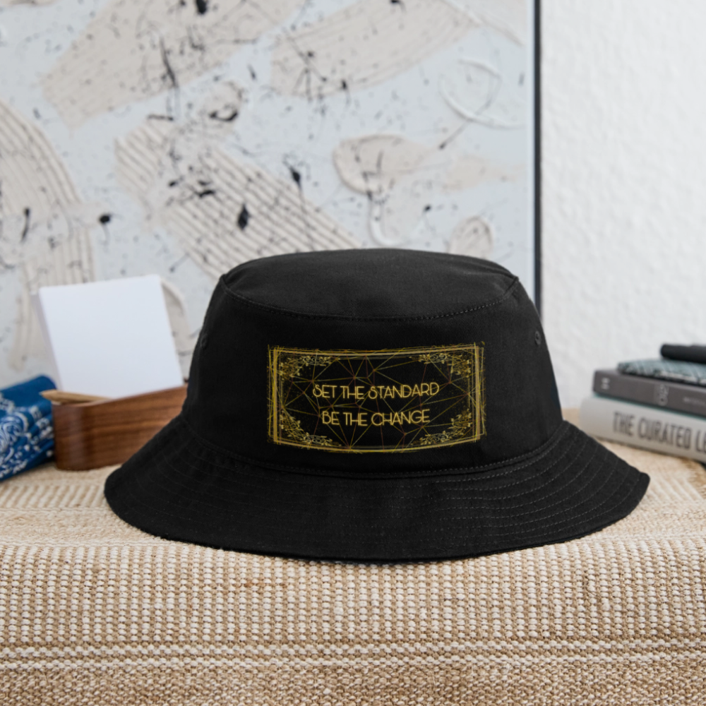 Gold Standard Bucket Hat - black