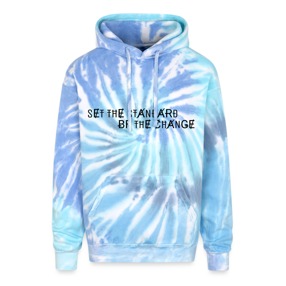 Hoodie Standard/Change Tie Dye - blue lagoon