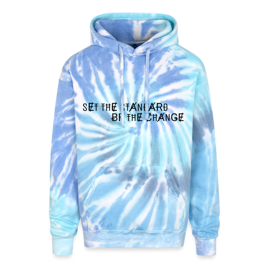 Hoodie Standard/Change Tie Dye - blue lagoon