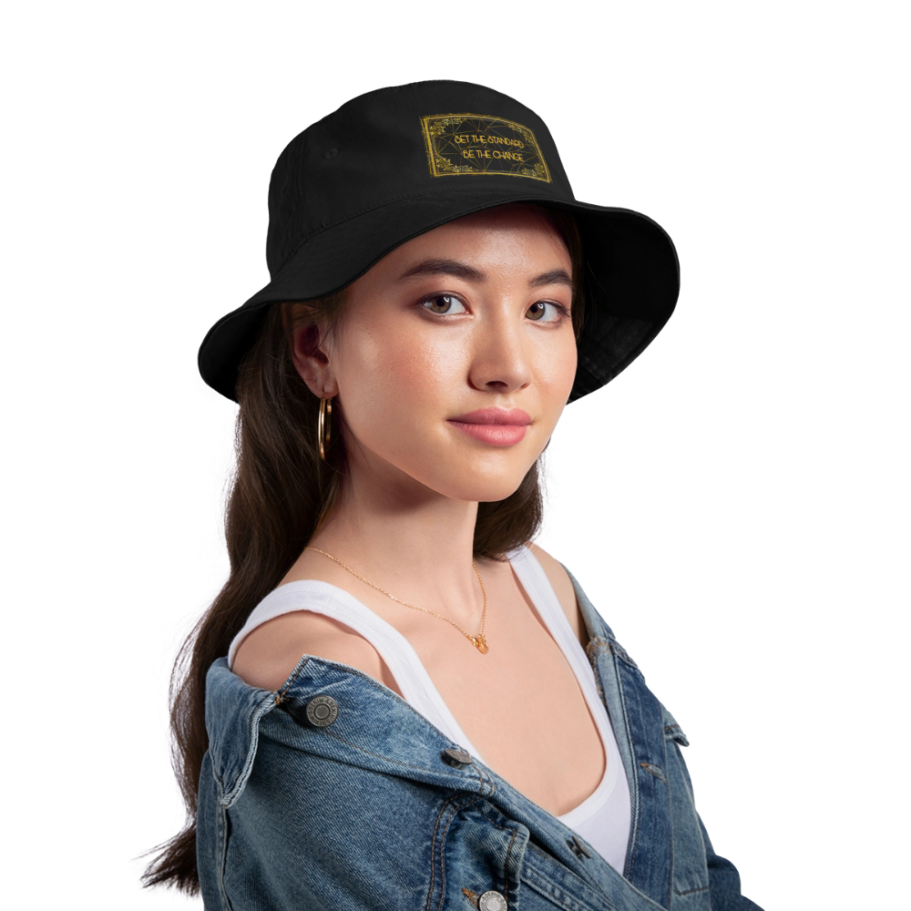 Gold Standard Bucket Hat - black