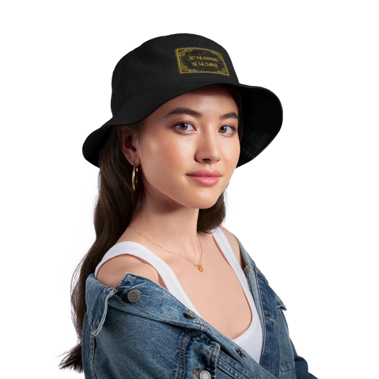 Gold Standard Bucket Hat - black