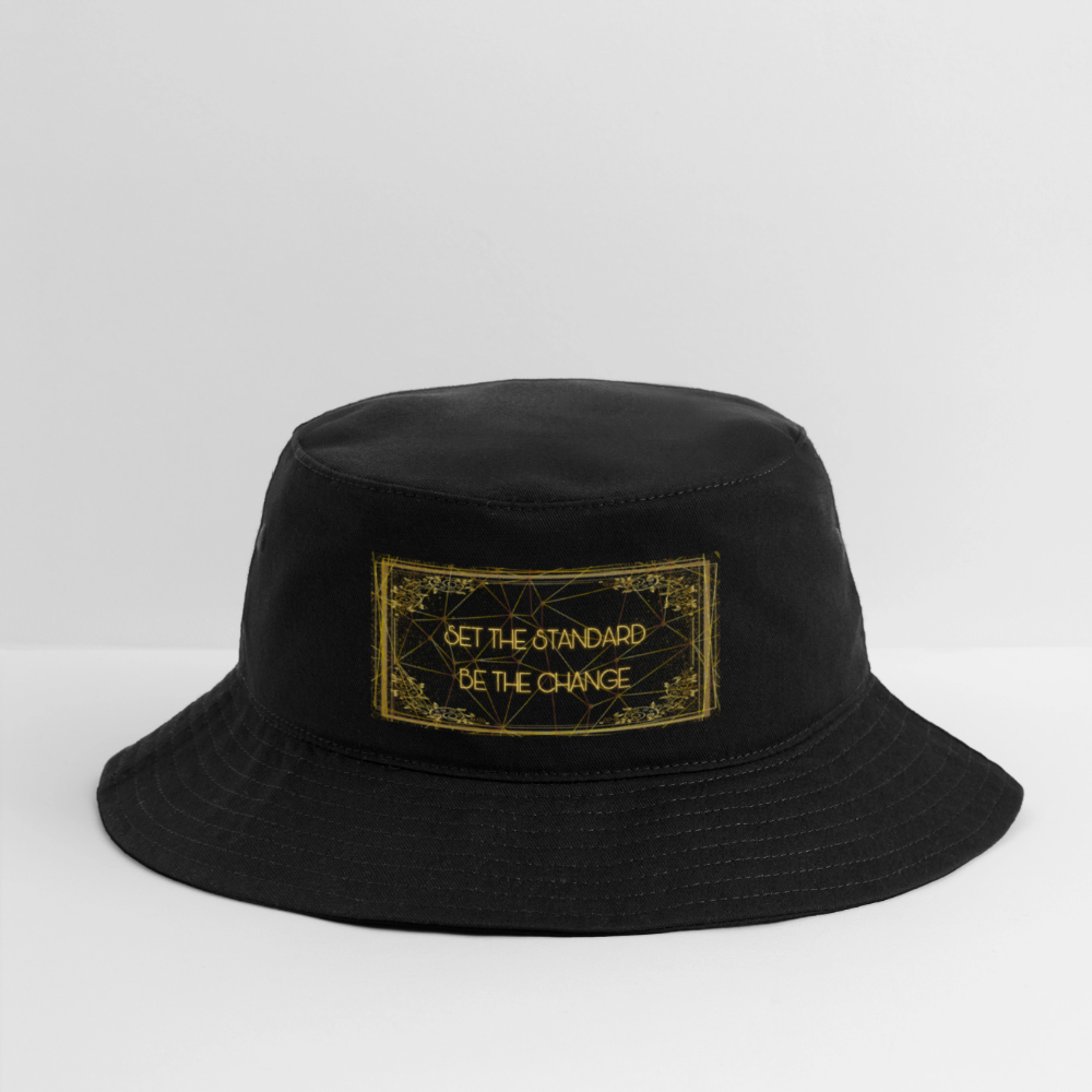 Gold Standard Bucket Hat - black
